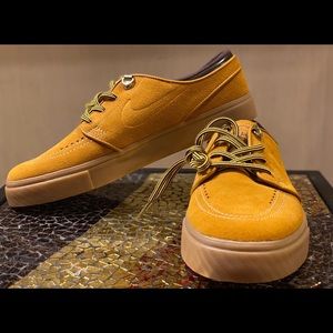 Nike Sb Zoom Janoski Stefan PRMBronze Gum Sz 8 Men